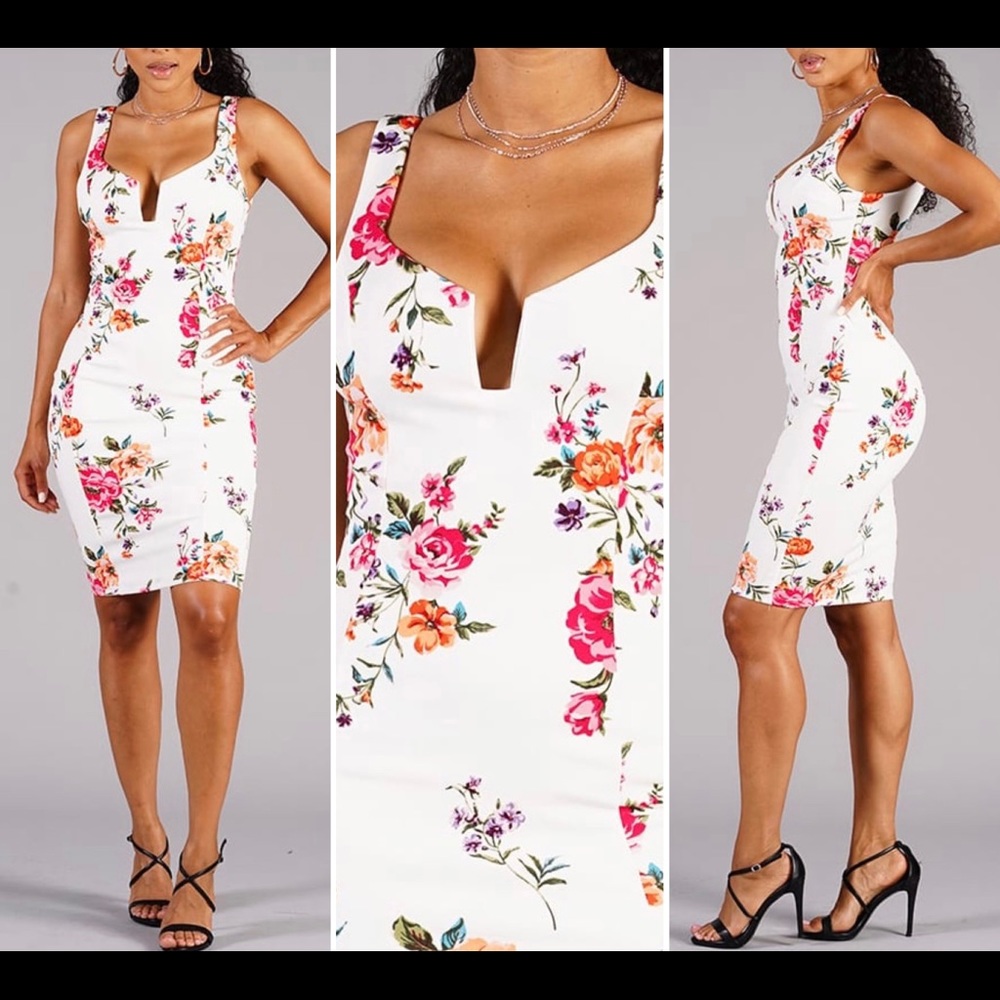 June Floral Dress